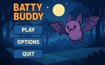 From Sketch to Screen: Building the Batty Buddy Game Character for Unreal Engine